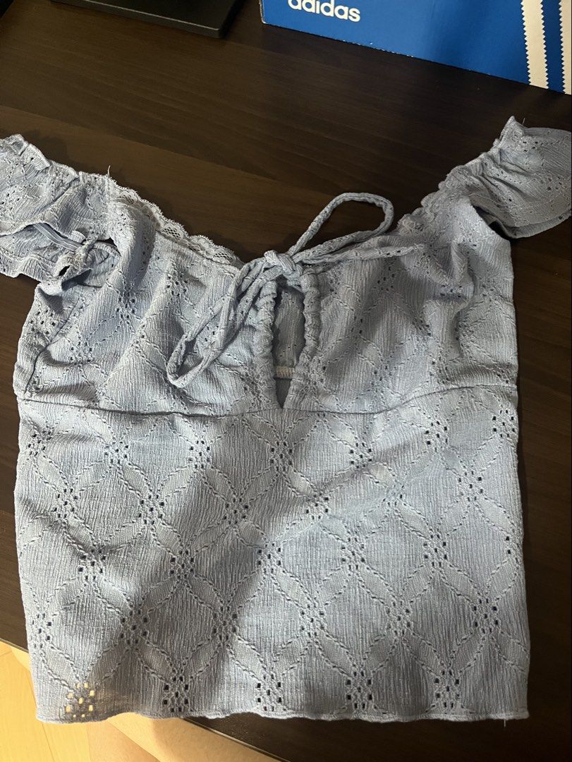 cotton on blue tie sleeveless top (Category: Sleeveless) located in Manila. Submitted by jcdrpsta (Listing ID 1447636832, Image 1). Description: cotton on blue tie sleeveless top size XS - like brand new! (used once) - no flaws - cute going out top mop: gcash/bpi only loc: taft, manila / taytay, rizal.
