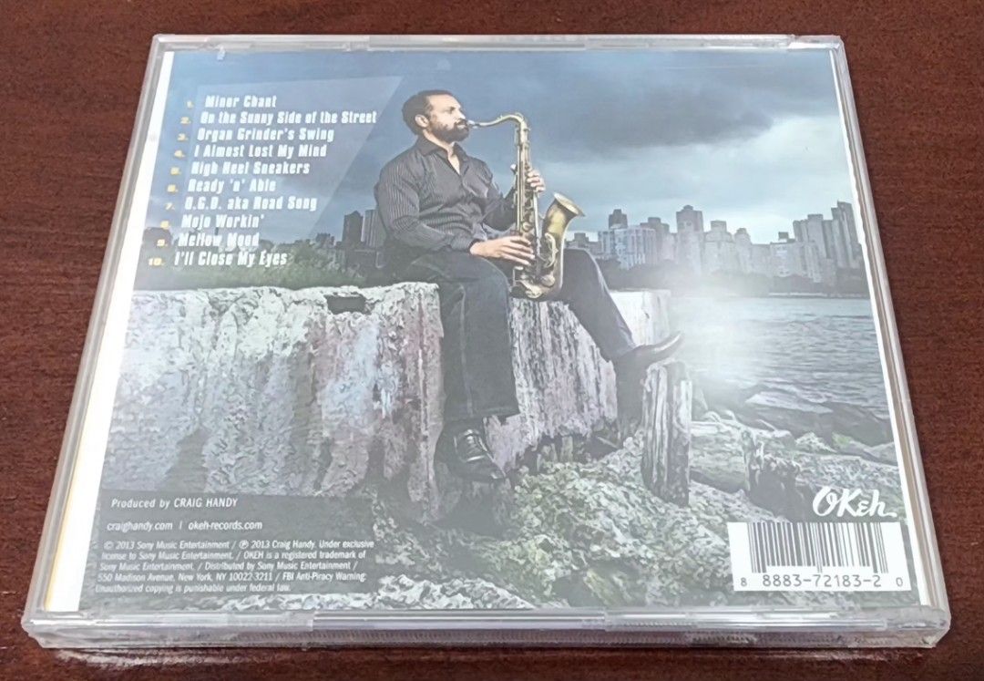 Craig Handy & 2nd Line Smith - Jazz-Funk Classics CD (Category: CDs & DVDs) located in Las Pinas. Submitted by aiyah2025 (Listing ID 1447622696, Image 3). Description: - Craig Handy & 2nd Line Smith CD - Jazz-Funk Classics with a New Orleans Groove - Featuring Wynton Marsalis and Dee Dee Bridgewater - Includes tracks: 'Minor Chant', 'Organ Grinder's Swing', 'Walking Head' - Produced by Craig Handy - Released on Okeh Records.