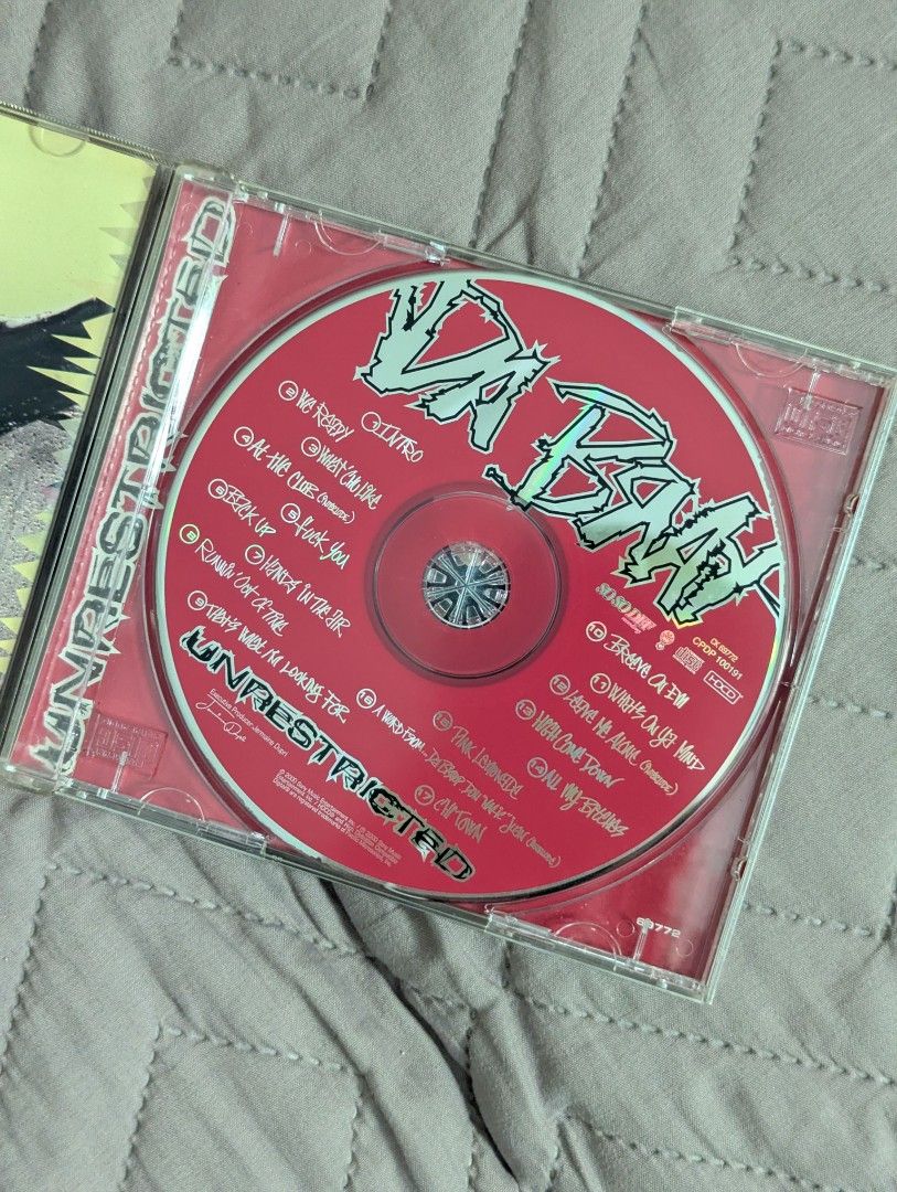 Da Brat Unrestricted CD (Category: CDs & DVDs) located in Manila. Submitted by dorkystuff (Listing ID 1447558875, Image 2). Description: VG+ Condition Original US pressing DA BRAT UNRESTRICTED feat the hits What'Chu Like and That's What Im Looking For Rap & Hip-hop Music J&T Shipping.