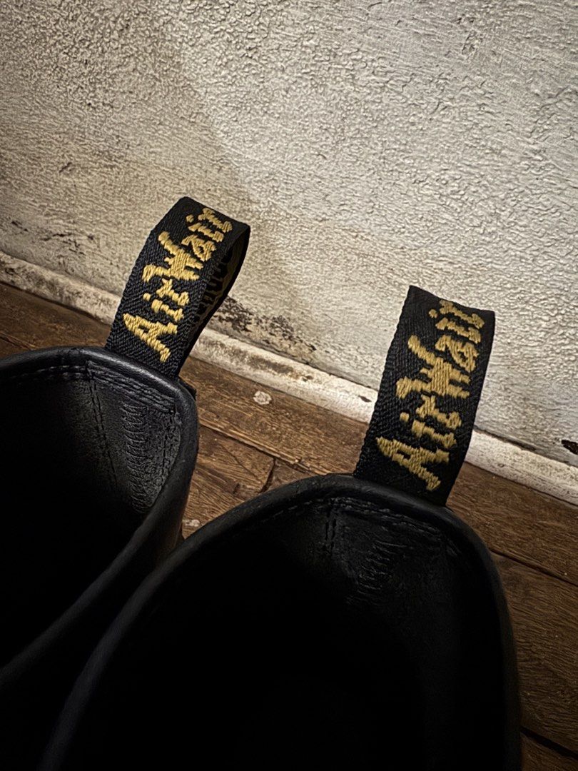 Dr. Martens 1460 W Black Leather Boots (Category: Boots) located in Makati City. Submitted by july_ps28 (Listing ID 1447595750, Image 3). Description: FOR SALE: Dr. Martens 1460 Black Smooth Leather Boots 🖤 •Size: UK 5 / US 7 / EU 38 • No issues – only minimal scratches and light creasing from normal use •Well-maintained with plenty of life left in the soles 💰 ₱4500 📩 DM if you’d like more photos..