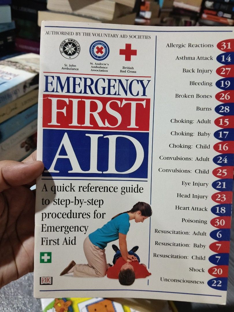 First Aid Manual Books ( Paperback Preloved) (Category: Textbooks) located in Luna. Submitted by bookmine (Listing ID 1447639179, Image 2). Description: 199 each.