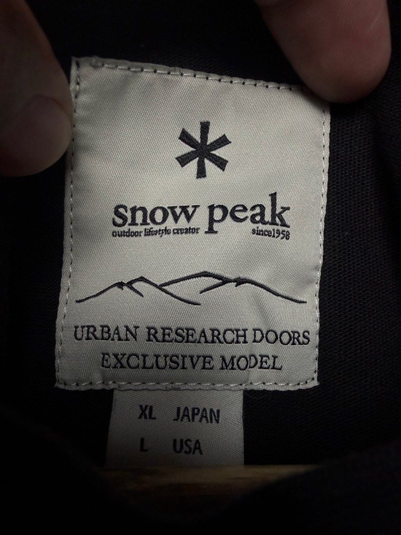 For sale authentic snow peak (Category: Tshirts & Polo Shirts ) located in Taguig. Submitted by thasmallph (Listing ID 1447645884, Image 2). Description: Authentic legit Excellent condition No issue Color rate 10/10 Dimension Width 23.5 Length 29 .