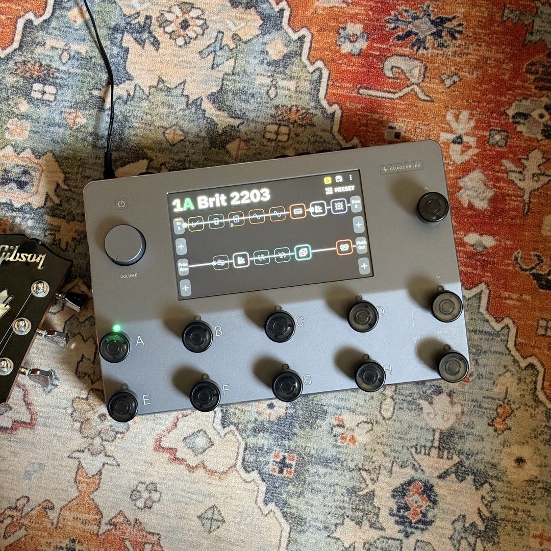FS: Quad Cortex (Category: Music Accessories) located in Singapore. Submitted by thecleantone (Listing ID 1441782739, Image 1). Description: Offloading my workhorse for a new flavour. Box, power adapter, USB cable and box goodies included. I’ll include the footswitch toppers if you’d like. QC also has 3M dual lock on the underside. I screenshot lowball offers and share them with my friends and family so we can laugh at you together. Consider your