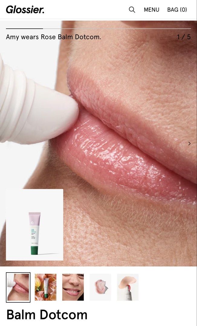 Glossier Rose Balm Dotcom (Category: Makeup) located in Quezon City. Submitted by helpmegraduate (Listing ID 1447574862, Image 3). Description: - Cult-favorite do-everything balm - Instantly nourishes lips, cuticles, and dry skin - Rich formula with antioxidants and natural emollients - Moisturizing and nourishing - Cruelty-free - 15 ml / 0.5 fl oz.