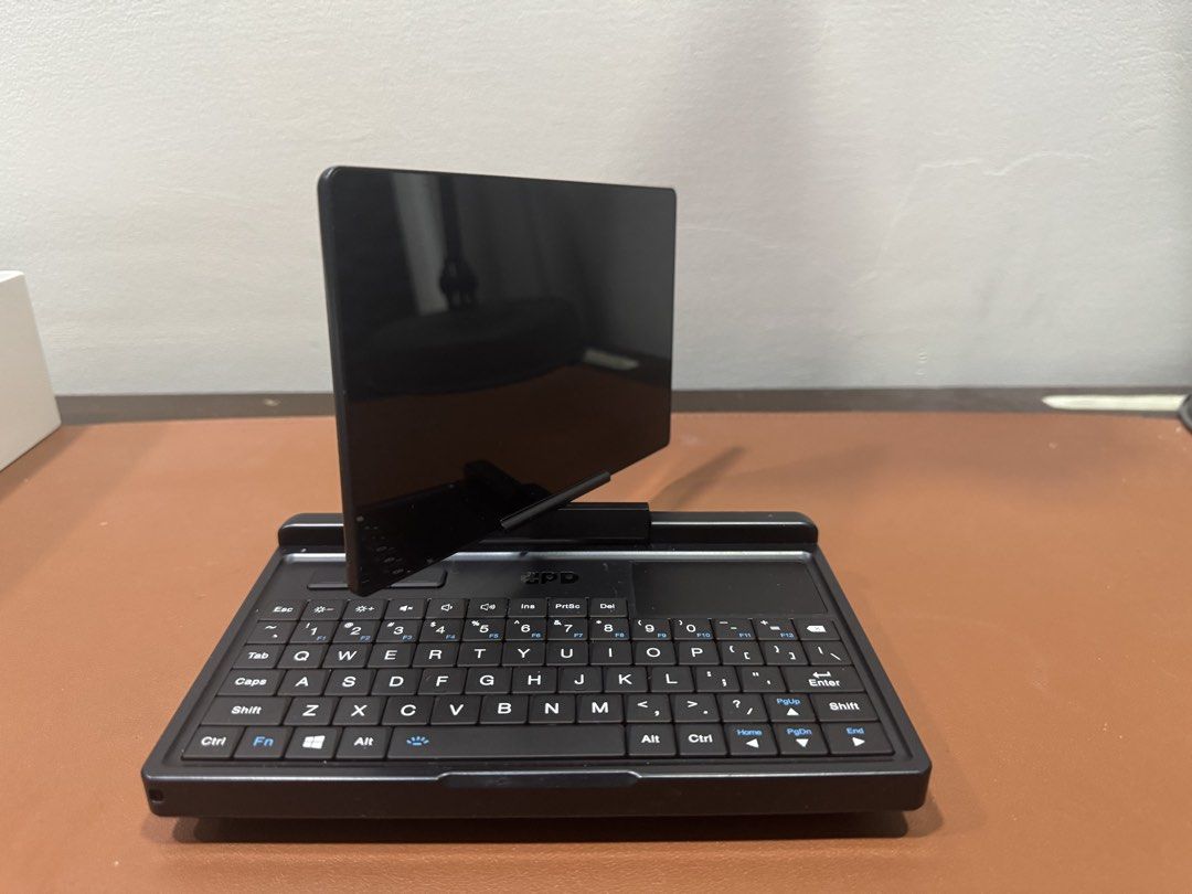 GPD MicroPC 2 Touch Screen Mini-Laptop (Category: Desktops) located in Manila. Submitted by kuroshirooreo (Listing ID 1447561589, Image 2). Description: - GPD MicroPC 2 N250 (16GB+512GB) - Color: Black, like brand new and no visible scratches - Touchscreen and can mimic the same form factor as an iPad - Screen slides up to reveal the keyboard - Compact, pocketable and portable design.