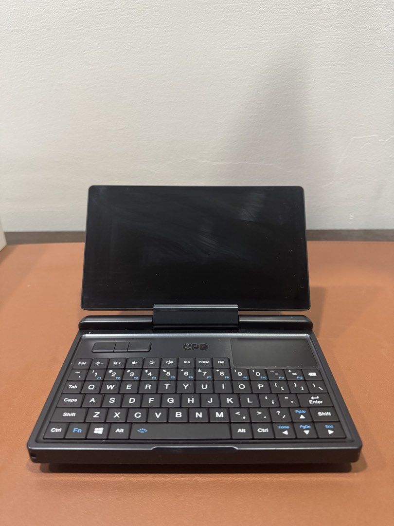 GPD MicroPC 2 Touch Screen Mini-Laptop (Category: Desktops) located in Manila. Submitted by kuroshirooreo (Listing ID 1447561589, Image 1). Description: - GPD MicroPC 2 N250 (16GB+512GB) - Color: Black, like brand new and no visible scratches - Touchscreen and can mimic the same form factor as an iPad - Screen slides up to reveal the keyboard - Compact, pocketable and portable design.
