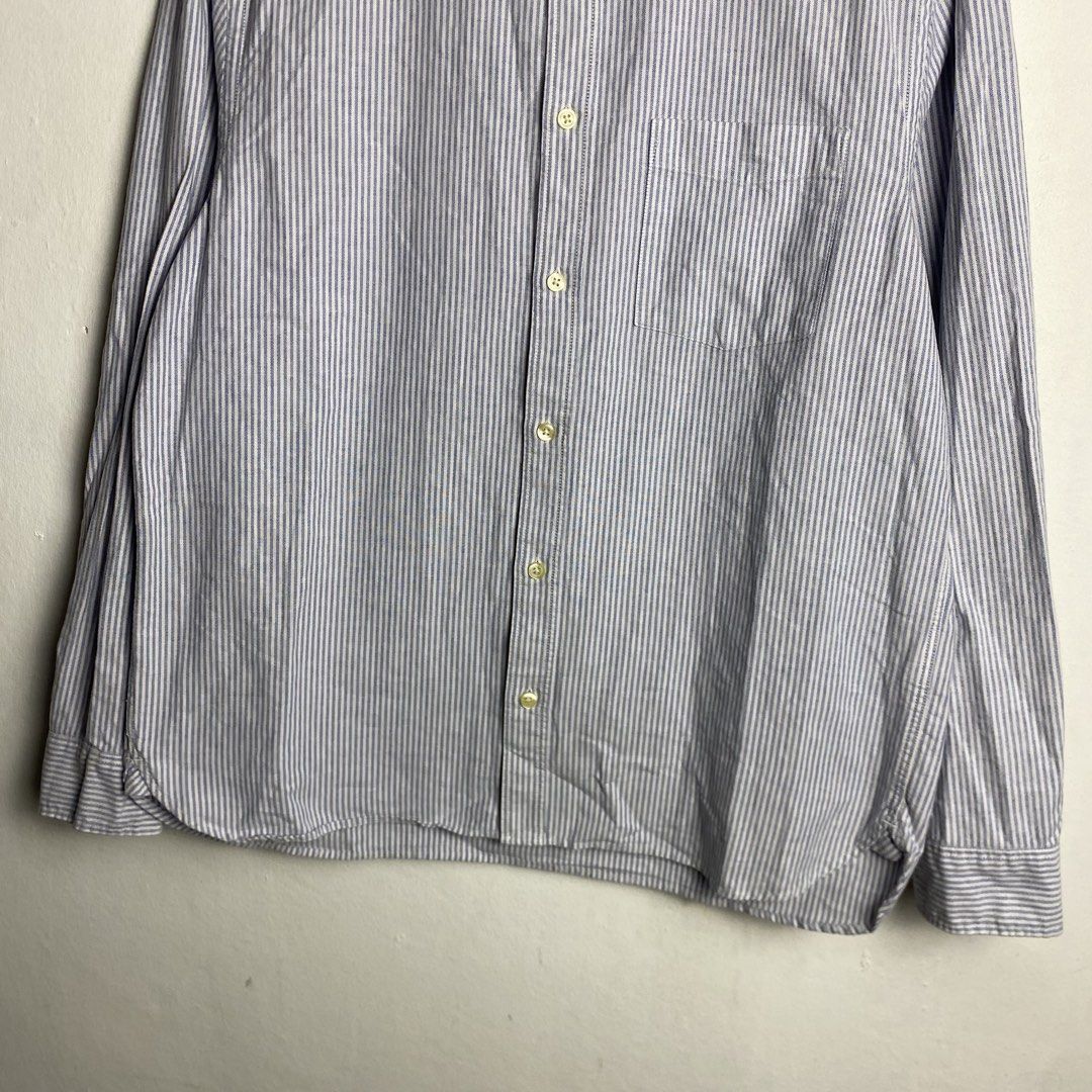 H&M Hickory Shirt (Kategori: Atasan) berada di Tanjungpinang. Dikirim oleh deadstockstuff (ID iklan 1447607215, Gambar 3). Deskripsi: _________________________________ Kemeja Hickory Stripe HNM _________________________________ Size:XL Panjang:75 Cm Lebar dada:62 Cm Kondisi:90% 🔼 Minus:_ _________________________________.