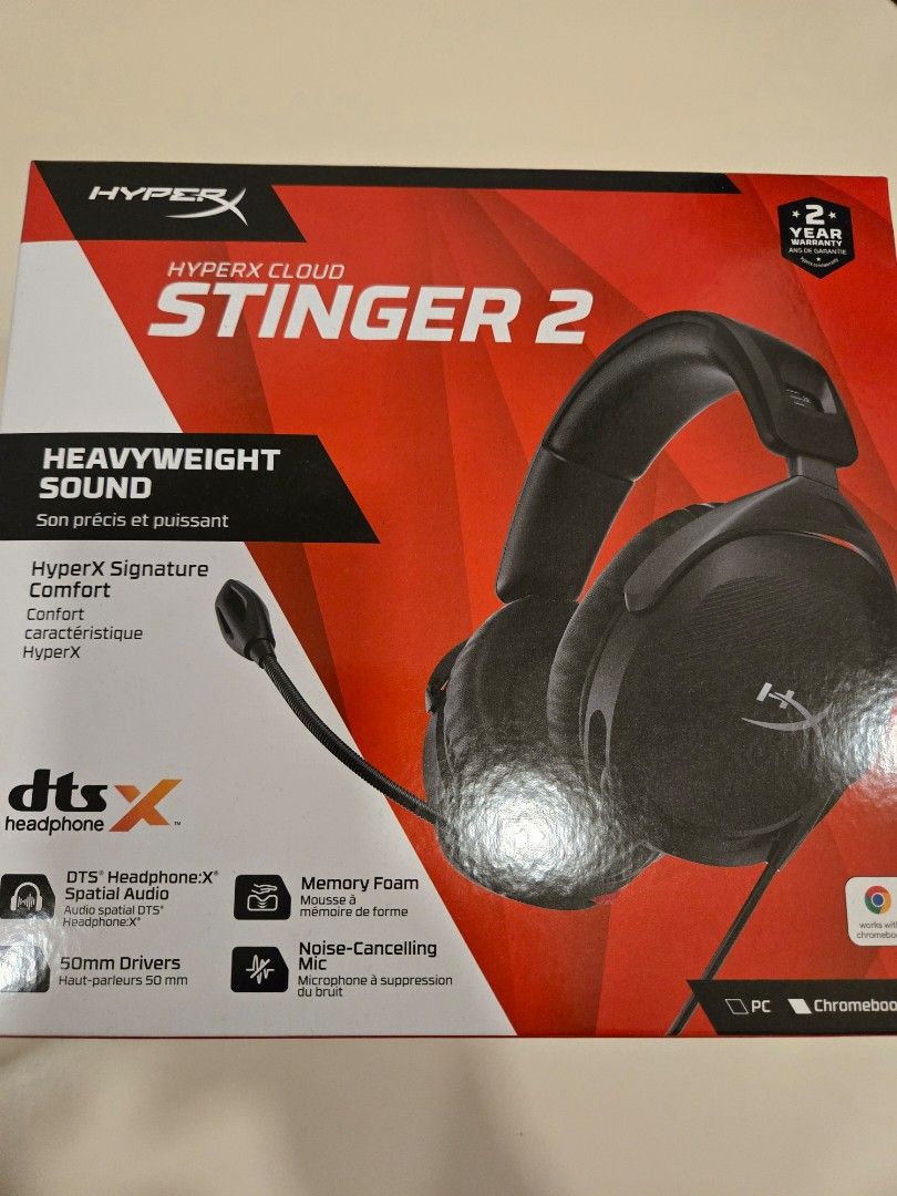 HyperX Cloud Stinger 2 Gaming Headset with Microphone