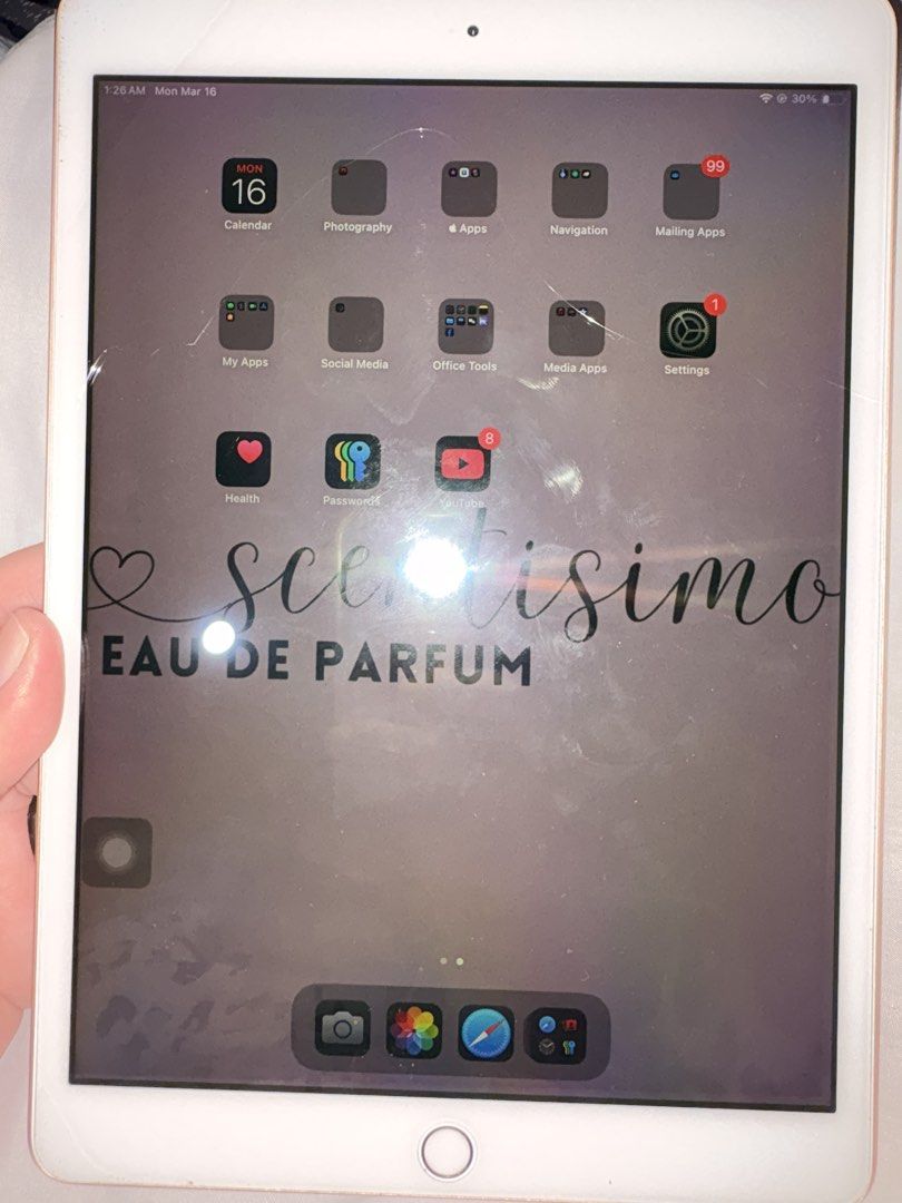 Ipad 8th Gen 32gb Rose Gold (Category: iPad) located in Cavite. Submitted by am.prints (Listing ID 1447501128, Image 2). Description: - iPad 8th Generation - 32GB Storage - comes with orig box - comes with replacement cable - never been opened or repaired -makinis - palitan mo nalang tempered glass - super kunat ng battery - reset all you want - lady owned - with cases - Rose Gold Color - Available for meetups in GMA Cavite .