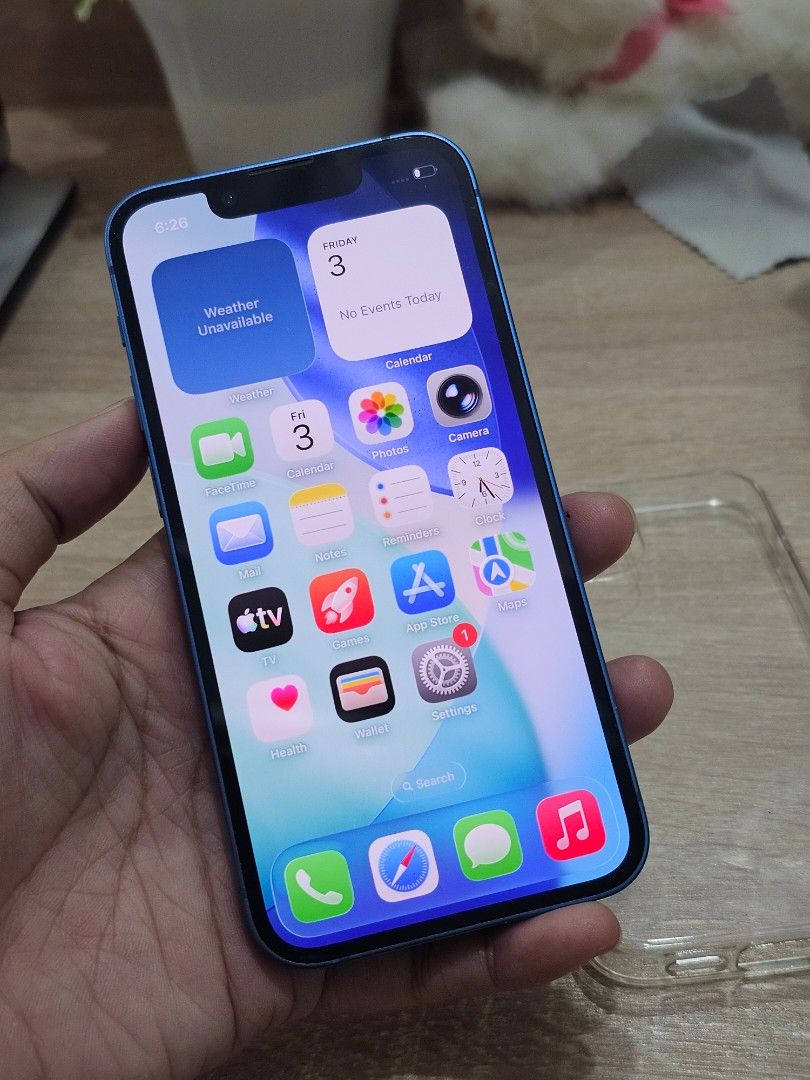 IPHONE 13mini 81%bh NO SWAP (Category: iPhone 13 Series) located in Rizal. Submitted by bheviers14 (Listing ID 1447482820, Image 2). Description: IPHONE 13mini 128GB 81% battery health Factory unlocked All working ✅️ Test to sawa no history of repair ntc approved No issue performance unit only ISSUE: MINIMAL PAINTCHIPS NO SWAP Store location: Cityland grand central residences mandaluyong Ground-floor unit 106.