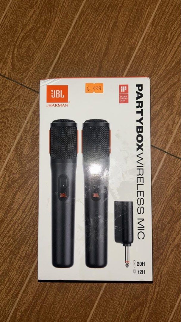 JBL Partybox Wireless Mic (Category: Microphones) located in Manila. Submitted by khryszisaa75792 (Listing ID 1447520443, Image 1). Description: - JBL Partybox Wireless Microphones - Includes Receiver - Ideal for Parties & Karaoke - Long Battery Life: 20 hours (mic), 12 hours (receiver) - Award-Winning Design (2024) - Get yours today!.