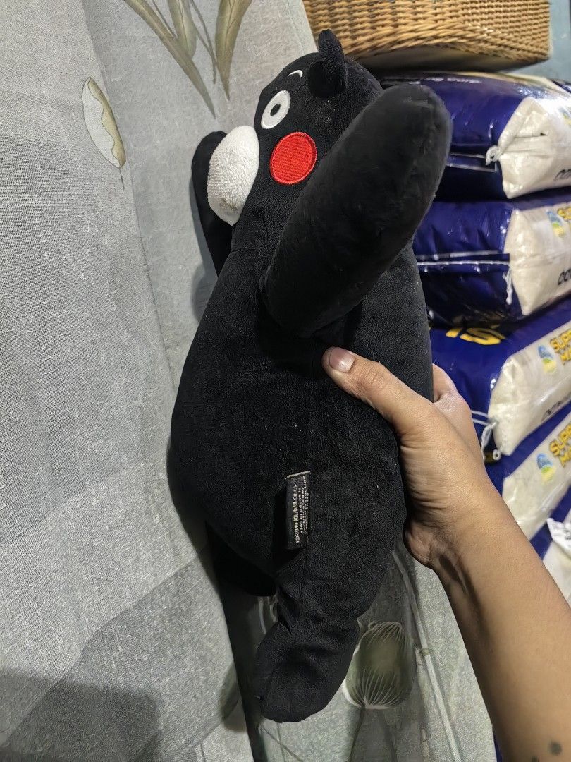 Kumamon stuffed toy (Category: Plushies & Soft Toys) located in Calamba. Submitted by princesspauliney. (Listing ID 1447659073, Image 2). Description: Like new condition. Delivery Lalamove Jnt Pick up Calamba city.