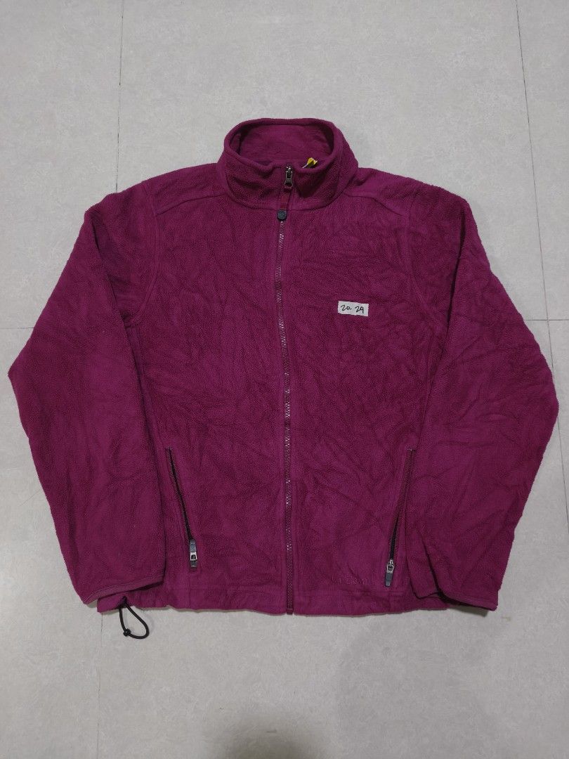 l.l.bean Magenta Fleece Zip-Up Jacket (Category: Coats, Jackets and Outerwear) located in Quezon City. Submitted by jamtnf (Listing ID 1447643196, Image 1). Description: - Cozy magenta fleece jacket from L.L.Bean - Full zip-up front with stand-up collar - Two zippered hand pockets - Drawstring hem for adjustable fit - Perfect for layering or cooler weather.