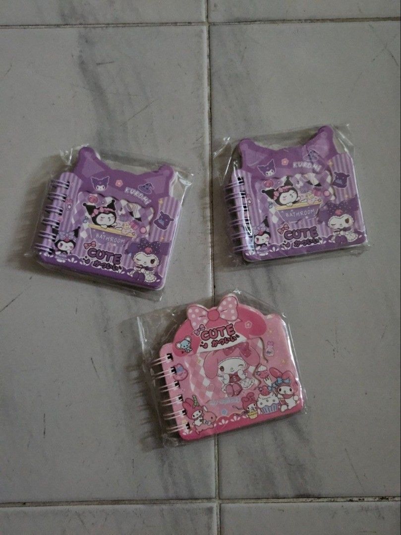 Mini Notebook (Category: Stationery & School Supplies) located in Singapore. Submitted by youngnouthentic (Listing ID 1447633270, Image 1). Description: $3 kuromi / melo check out our listing for more items 😊.
