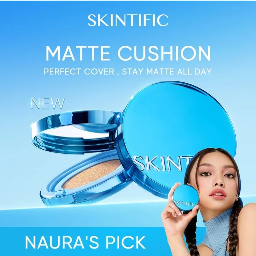 [New Launch] SKINTIFIC - Perfect Stay Velvet Matte Cushion 11ml Oil-Control 5 Shades Waterproof Sweatproof Matte Finish Poreless (Kategori: Rias Wajah) berada di Jakarta Pusat. Dikirim oleh marryjane_ (ID iklan 1447615319, Gambar 1). Deskripsi: Order Via Sho Pee Copy Link Di Shipping Bagian Mailing & Delivery.