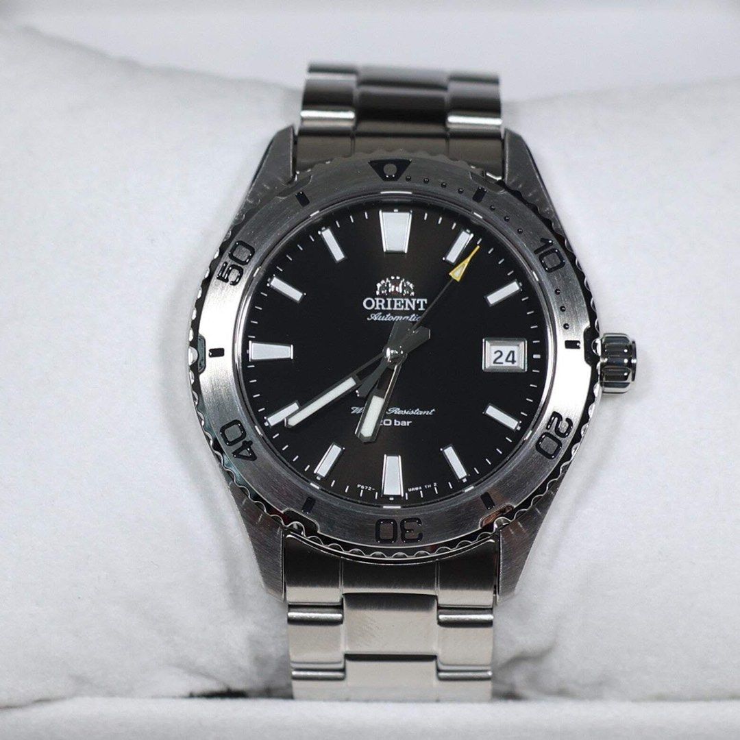 Orient Sports RA-AC0Q01B (Category: Luxury Watches) located in Manila. Submitted by seikowatchfactory (Listing ID 1447526535, Image 2). Description: Model: RA-AC0Q01B Price: 15000 pesos Specifications: Case Diameter: 39.9mm Case Thickness: 12.8mm Lug-to-lug: 46.5mm Caliber: Orient F6722 Mechanical Movement 40 hours Power Reserve Case Material: Stainless Steel Sapphire Crystal Band Width: 20mm 200m Water Resistance 22 Jewels Screw Down Crown Weigh