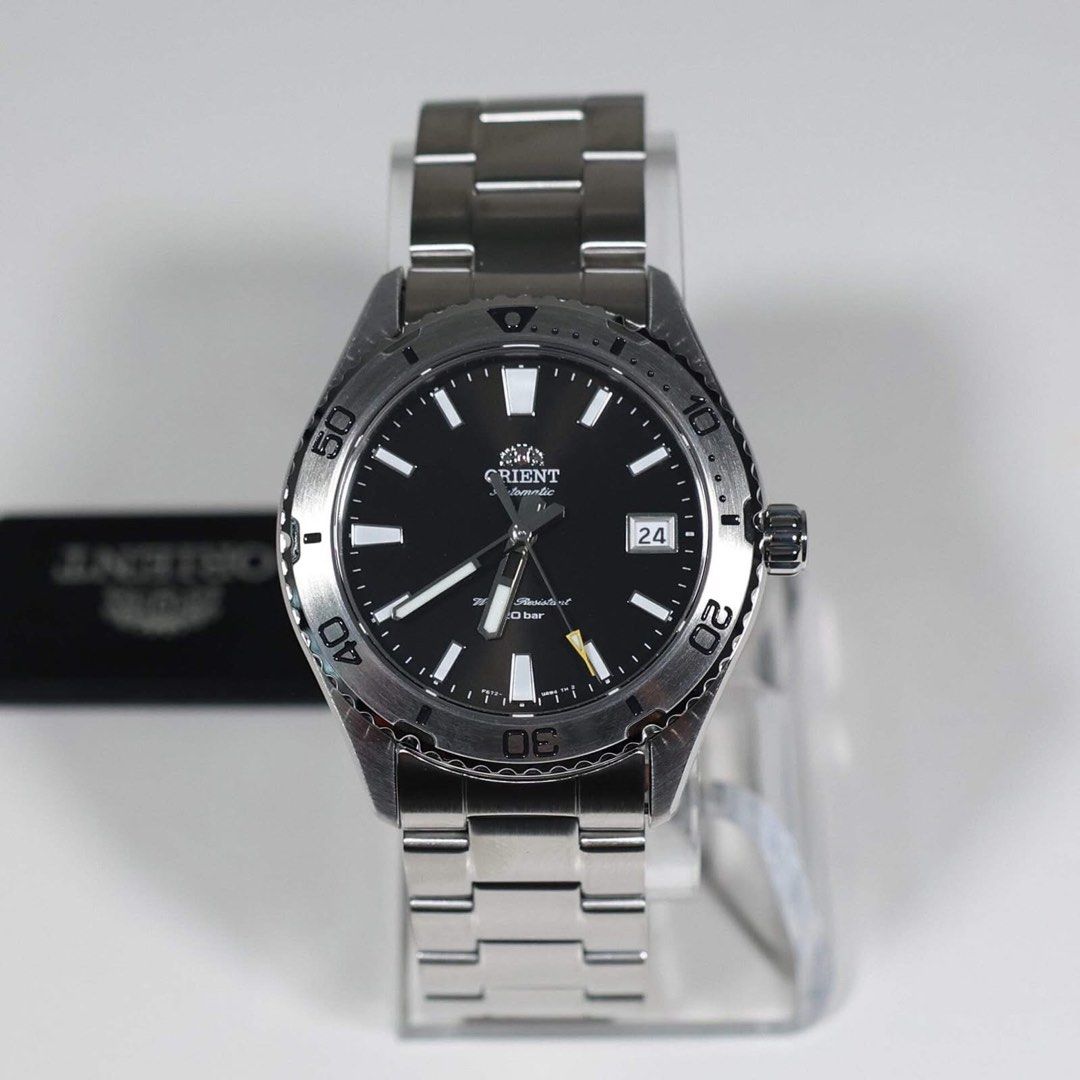 Orient Sports RA-AC0Q01B (Category: Luxury Watches) located in Manila. Submitted by seikowatchfactory (Listing ID 1447526535, Image 1). Description: Model: RA-AC0Q01B Price: 15000 pesos Specifications: Case Diameter: 39.9mm Case Thickness: 12.8mm Lug-to-lug: 46.5mm Caliber: Orient F6722 Mechanical Movement 40 hours Power Reserve Case Material: Stainless Steel Sapphire Crystal Band Width: 20mm 200m Water Resistance 22 Jewels Screw Down Crown Weigh