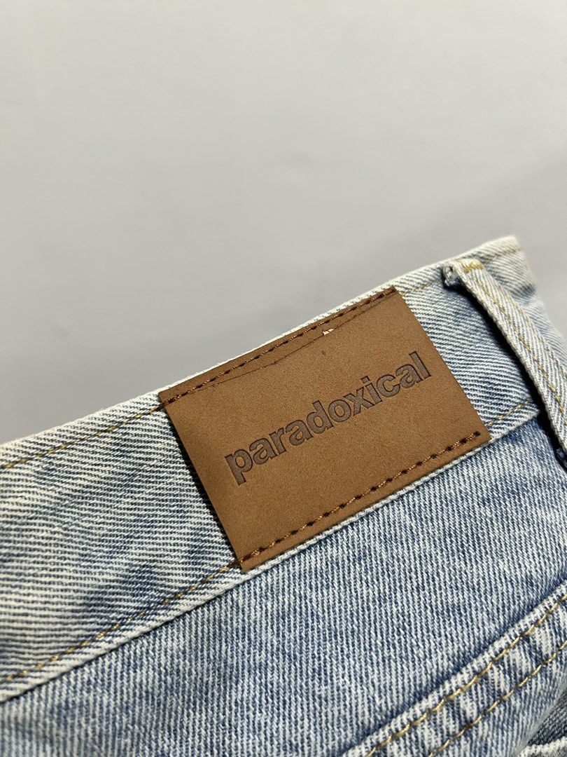 Paradoxical Light Vintage Denim Shorts (Category: Shorts) located in Catarman. Submitted by desa_declutters (Listing ID 1447502235, Image 3). Description: Paradoxical Light vintage skorts Like new! Size: Large Waist 29-30 inches RFS: I like the Dark denim colorway more .