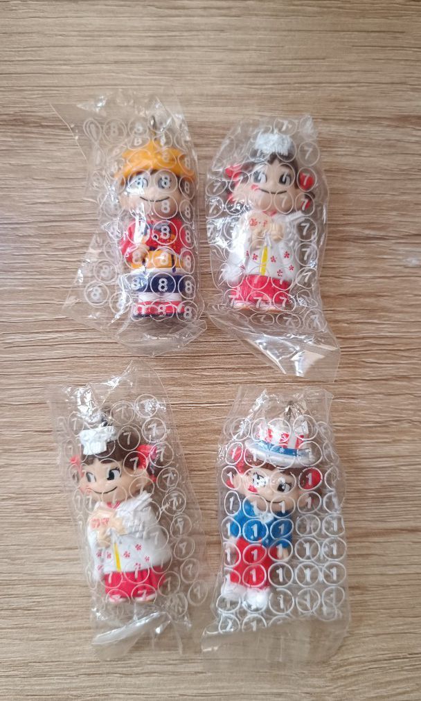 Peko&Poko chan keychain/Charms (Category: Character Goods) located in Taguig. Submitted by Gom.Ez (Listing ID 1447485132, Image 2). Description: Peko-Chan & PokoChan keychain/charms 99 each 110each(Sealed) .
