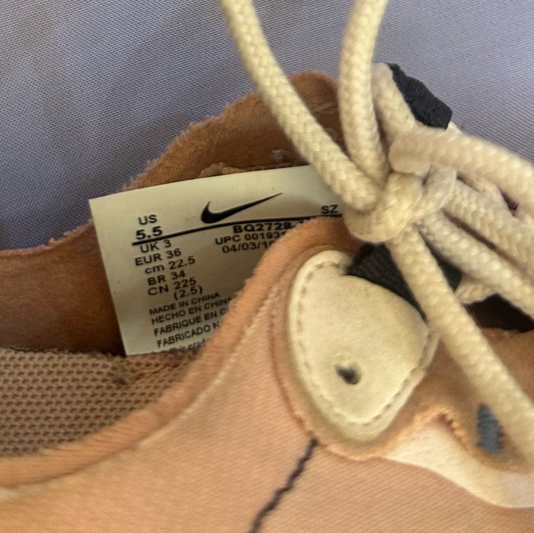 Pink Nike React Element 55 (Category: Sneakers) located in Binan City. Submitted by paulag07 (Listing ID 1447637749, Image 3). Description: Brand: Nike Size on tag: US 5.5 NO BOX 💸 Payment first basis MOP: UnionBank MOD: J&T / LBC 📦 Shipping fee will be shouldered by the buyer and will depend on the location. Ship-out schedule: Wednesdays only. Please read before claiming/buying: • Item is sold as is • All sales are final • No refund, no return