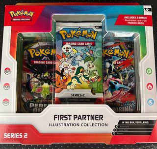 [OOS] Pokemon First Partner Illustration Collection Series 2, Toys ...