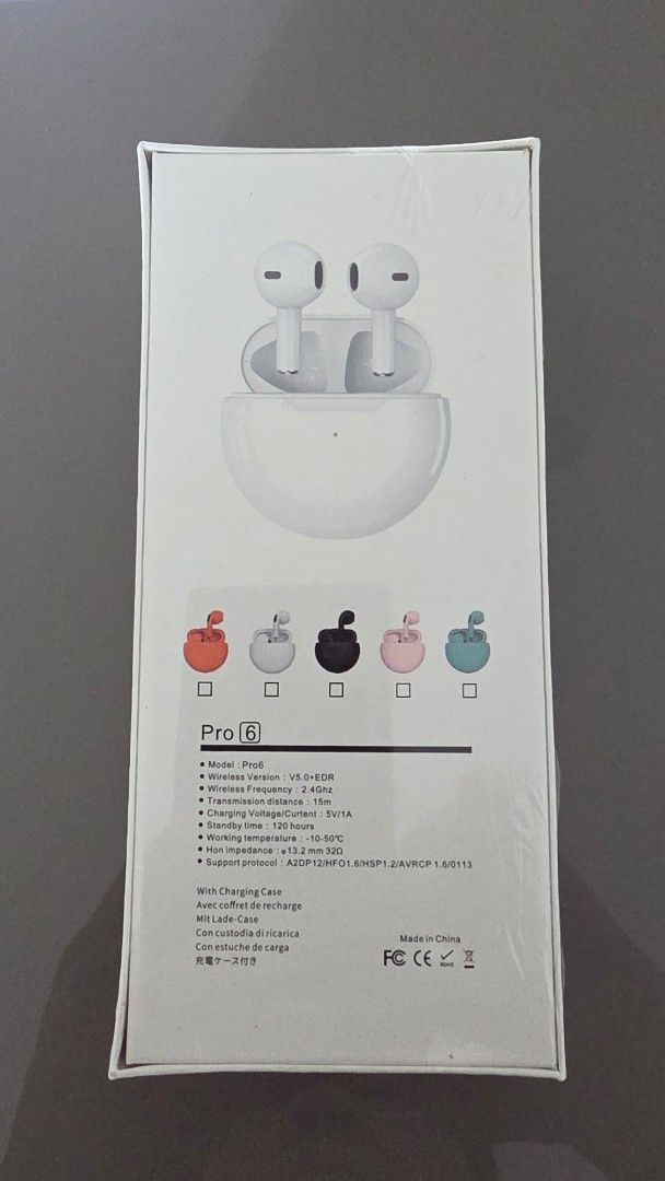 Pro 6 Wireless Earbuds502035260962908161