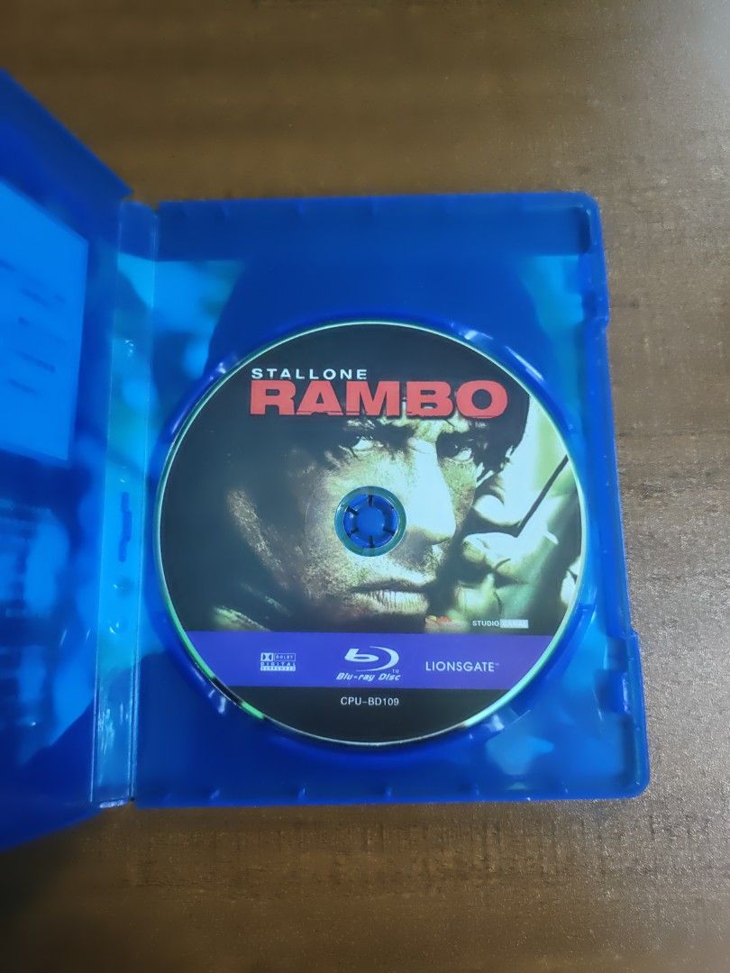 Rambo Blu-ray Disc Special Edition (Category: CDs & DVDs) located in Sungai Petani. Submitted by storefiz (Listing ID 1447640267, Image 3). Description: Condition used postage rm10 pm for detail🤝.