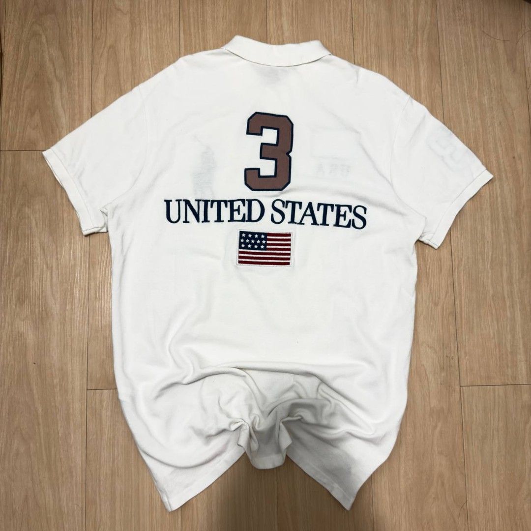 RL POLO COUNTRY USA (Category: Activewear) located in Manila. Submitted by thriftmobbb (Listing ID 1447574455, Image 2). Description: 22x28 (30 BACK) COLOR RATE 9.2/10 ISSUE: MAY SCRATCH SA NUMBER 3 SA LIKOD BUT NOT TOTALLY VISIBLE.