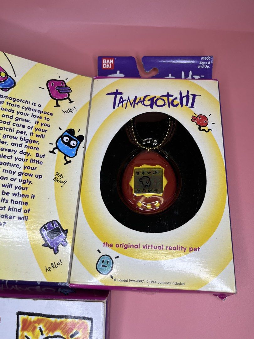 Sealed Vintage Tamagotchi V1 (Category: Interactive Toys) located in Caloocan City. Submitted by snapshop_ph (Listing ID 1447517128, Image 2). Description: - Sealed Vintage Tamagotchi V1 - Original virtual pet - Rare collector's item - Brand new in original packaging - Relive 90s nostalgia - For display or collection purposes.
