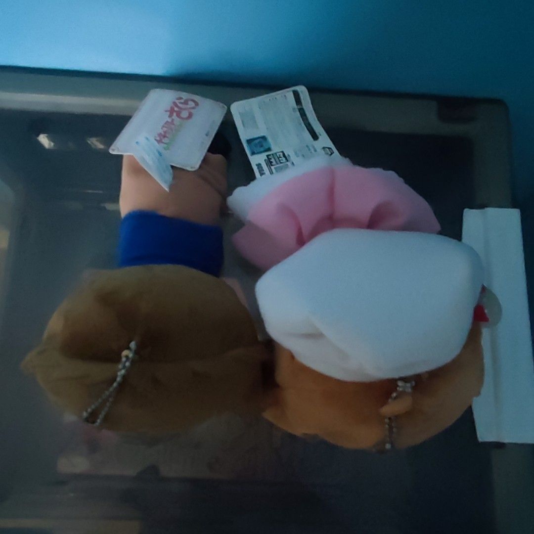 Sega Cardcaptor Sakura Plush Toys (Category: Plushies & Soft Toys) located in Rizal. Submitted by jwlnbl (Listing ID 1447474498, Image 2). Description: - Two Cardcaptor Sakura plush toys (Syaoran, Sakura) - Both feature keychain attachments - Original tags are still attached - Manufactured by Sega in China - Ideal for Cardcaptor Sakura collectors and fans original price when bought was 1400 rfs: decluttering .