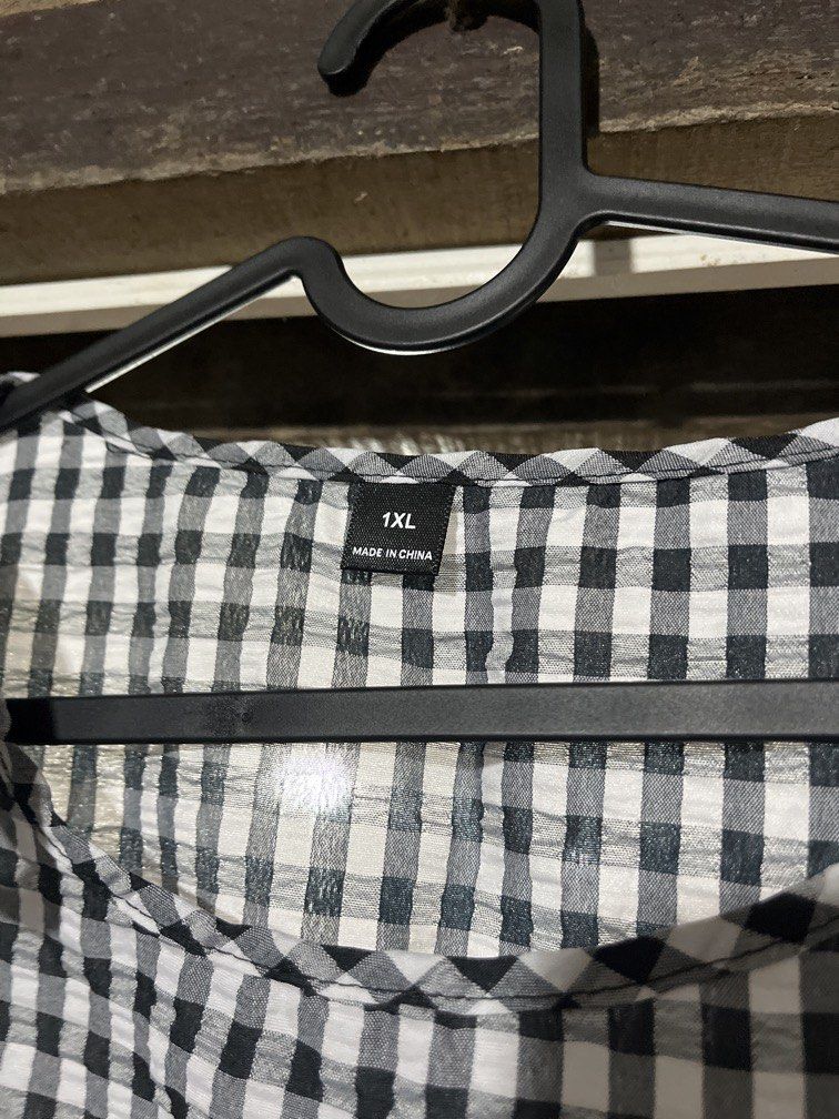 SHEIN Gingham Dress 1XL (Category: Dresses) located in Quezon City. Submitted by azarels (Listing ID 1447551281, Image 3). Description: Bought for 600+ Selling 400 last price I have too many dress 📍Project 8, QC.