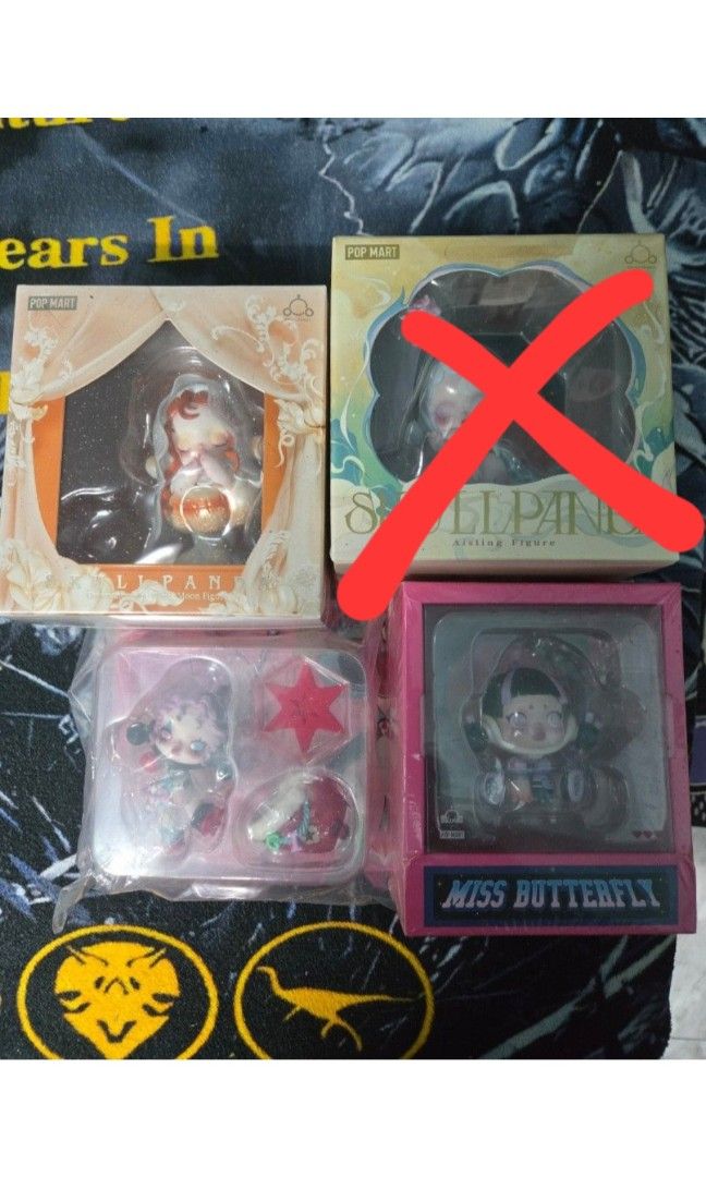 Skullpanda bundle (Category: Designer & Blind Box Toys) located in Singapore. Submitted by ronaldonazariozomble (Listing ID 1429475913, Image 1). Description: Selling as a Bundle at $120 for all 3 No mailing no trade self collect at 330047.