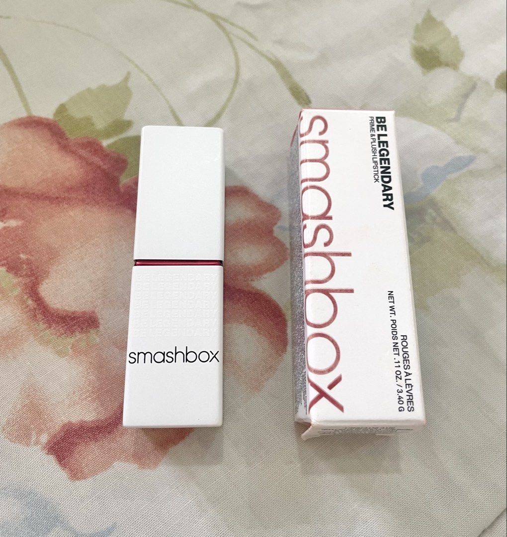Smashbox Be Legendary Prime & Plush Lipstick - Level Up (Category: Makeup) located in Mandaue City. Submitted by piacatrina08 (Listing ID 1447501136, Image 1). Description: - Shade: Level Up (nude pink) - Condition: Brand new, comes with original box .
