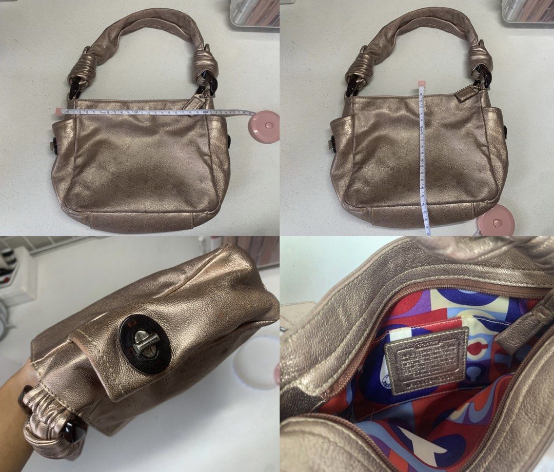 TAKE ALL COACH BAGS (Category: Luxury Bags & Wallets) located in Quezon City. Submitted by breadjinniecheeks (Listing ID 1447563262, Image 3). Description: FOR SALE - MURANG COACH 🤎 Auth po lahat 💯 ₱3,000 for all! 🤩 SET ONLY, NO TINGI - Soho Flap, Parker, Madison Julianne, Boston Bag Payment - Maya only Delivery - Lalamove or J&T (buyer po magbabayad. no free sf, lugi na po 🙇🏻‍♀️) 👉🏻Bawal po sa maarte! Need linisin at may flaws po, kaya po