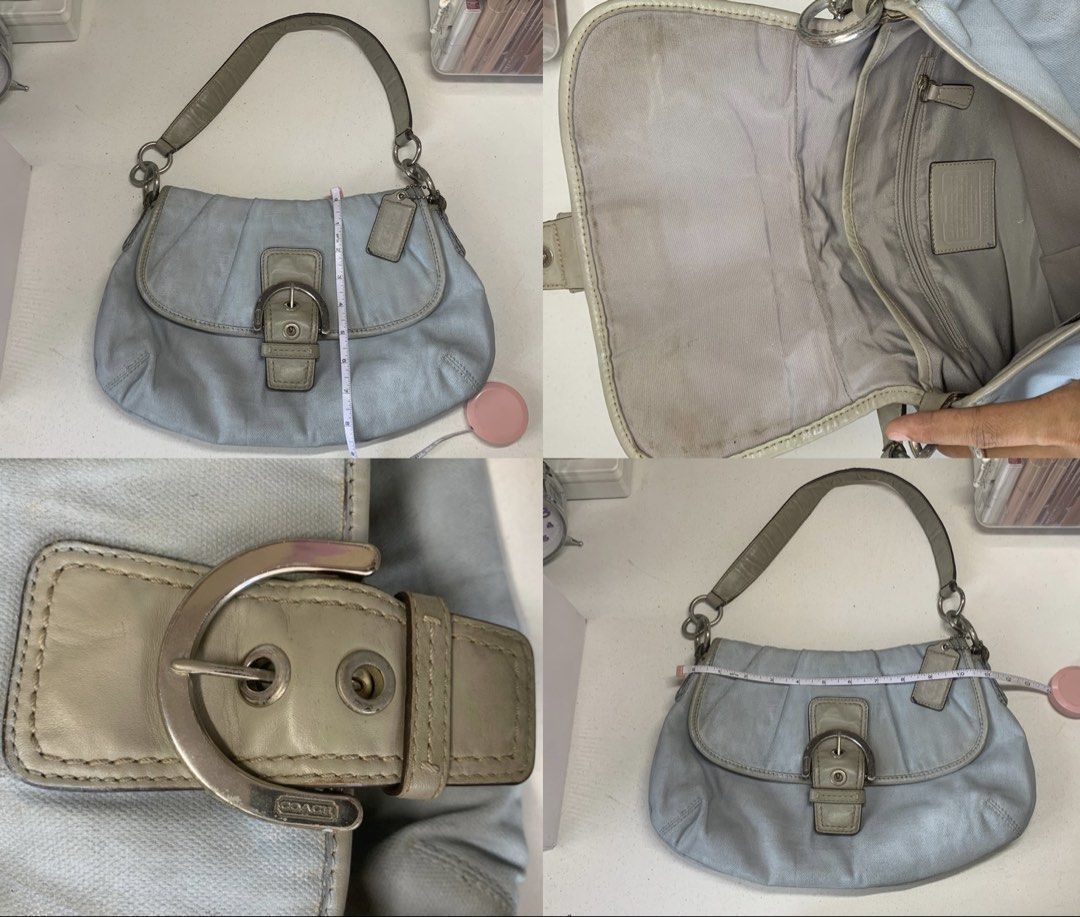 TAKE ALL COACH BAGS (Category: Luxury Bags & Wallets) located in Quezon City. Submitted by breadjinniecheeks (Listing ID 1447563262, Image 2). Description: FOR SALE - MURANG COACH 🤎 Auth po lahat 💯 ₱3,000 for all! 🤩 SET ONLY, NO TINGI - Soho Flap, Parker, Madison Julianne, Boston Bag Payment - Maya only Delivery - Lalamove or J&T (buyer po magbabayad. no free sf, lugi na po 🙇🏻‍♀️) 👉🏻Bawal po sa maarte! Need linisin at may flaws po, kaya po