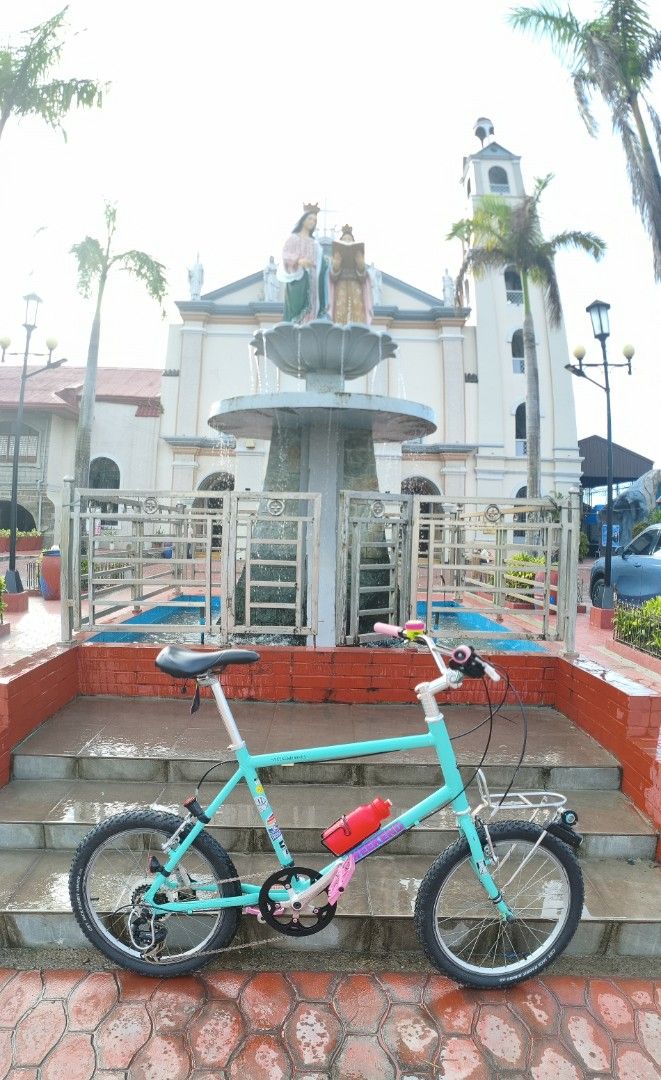 Weekend Bikes (Category: Bicycles) located in Caloocan City. Submitted by silenteart56002 (Listing ID 1447516739, Image 3). Description: MINI VELO WEEKEND BIKES RACK NOT INCLUDED UNIT LANG NAKA 20X2.1 NA YAN NA CST JACK RABBIT RATHER BE KLUNKIN H.BAR MEROCA SEALED BEARING PEDALS SELLE ROYALE SADDLE FSA HEADSET MICROSHIFT SHIFTER TOURNEY RD (STOCK NG WEEKEND BIKES) 7S FREEBIES HANDLE BAR ( STOCK NG WEEKEND BIKES) FENDER ( STOCK NG WEEKEND BIKES) 1