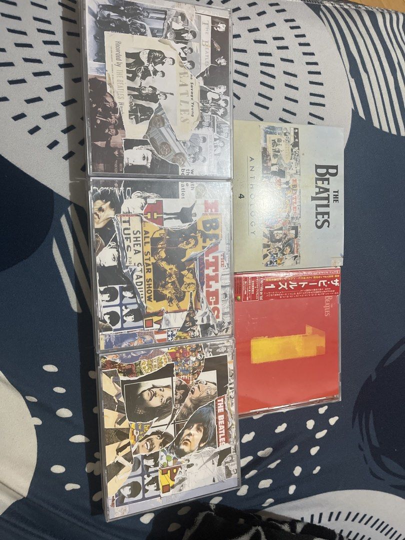 The Beatles Anthology & 1 CDs (Category: CDs & DVDs) located in Manila. Submitted by kristopher.antonio (Listing ID 1447472354, Image 1). Description: - Collection of The Beatles CDs - Includes Anthology 4 - Includes The Beatles 1 - Features other classic Beatles albums - All CDs are in their original cases - Selling as set - Ideal for any Beatles fan.