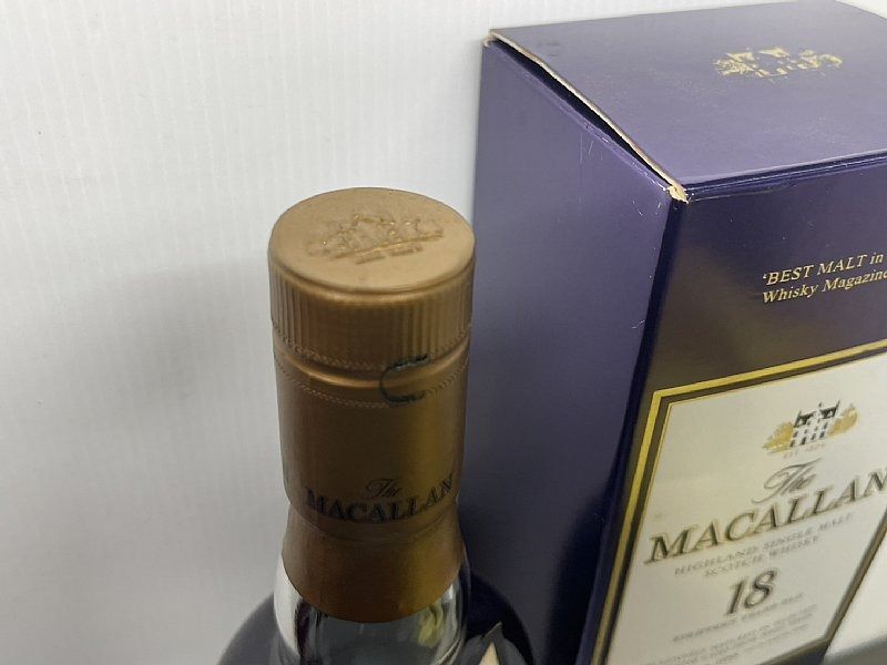 The Macallan 18 Years Old Highland Single Malt Scotch Whisky 1988 Vintage 麥卡倫18年 （分類：酒精飲料）位於 Hong Kong。 由 kipchoge 提交（商品編號 1447558232，圖片 3）。簡介： The Macallan 18 Years Old Highland Single Malt Scotch Whisky 1988 Vintage 麥卡倫18年 狀況如圖，完美主義謹慎 罕有收藏。