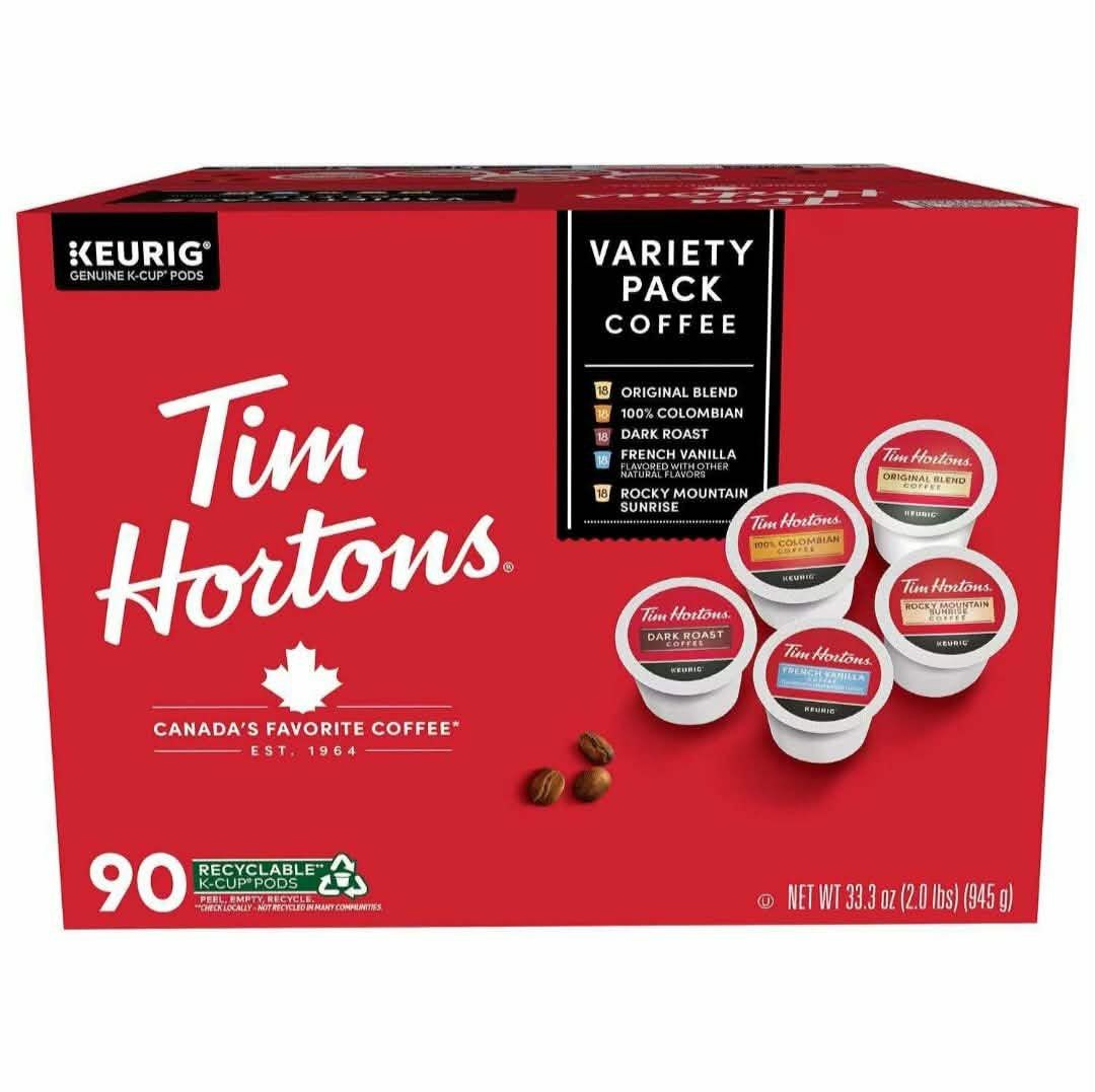 Tim hortons K-pods (Assorted Flavor) (Category: Coffee & Tea Tableware) located in Manila. Submitted by jollyann_b1990 (Listing ID 1447494019, Image 3). Description: ALL ITEMS ARE IMPORTED FROM USA 🇺🇸🇺🇸🇺🇸 NO FAKES, ALL ITEMS ARE AUTHENTIC / LEGIT ✔️ * Original Blend * Dark Roast * Colombian * Bold Roast * French Vanilla This selection offers a variety of flavors to sample. It’s a great gift option. The coffee pods are designed for Keurig si