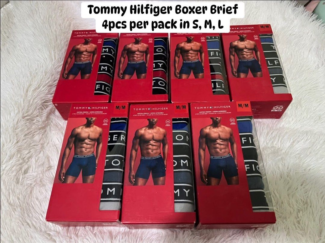 Tommy Hilfiger Boxer Brief 4pcs per pack (Category: Underwear) located in Caloocan City. Submitted by rr_originalfinds (Listing ID 1447550609, Image 1). Description: .