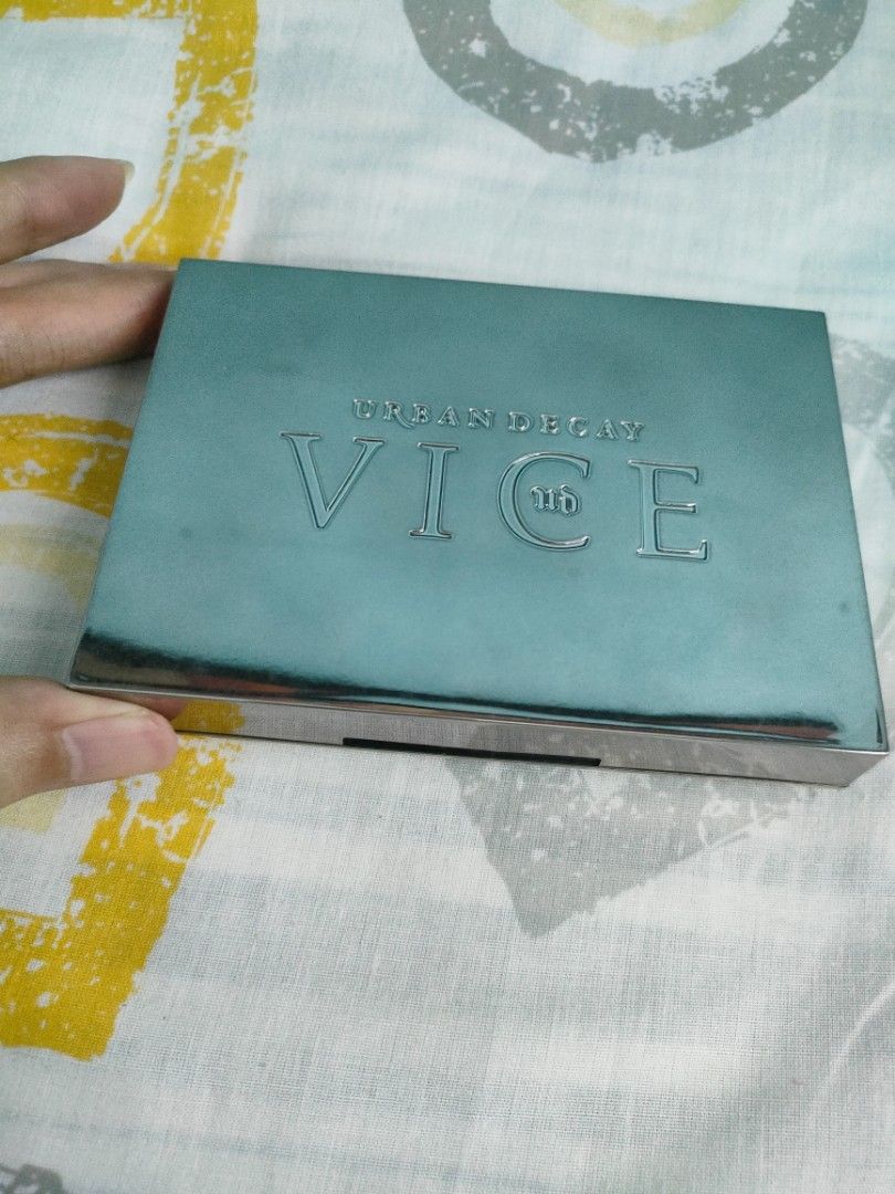 Urban Decay Vice Lipstick Palette (Category: Makeup) located in Mandaluyong City. Submitted by Love.Boutique (Listing ID 1447537828, Image 1). Description: - Declutter - Urban Decay Vice Lipstick Palette - Features 12 versatile lipstick shades - Comes with a convenient small lip brush - Built-in mirror inside the case - Some shades have been lightly swatched - Ideal for experimenting with different looks.
