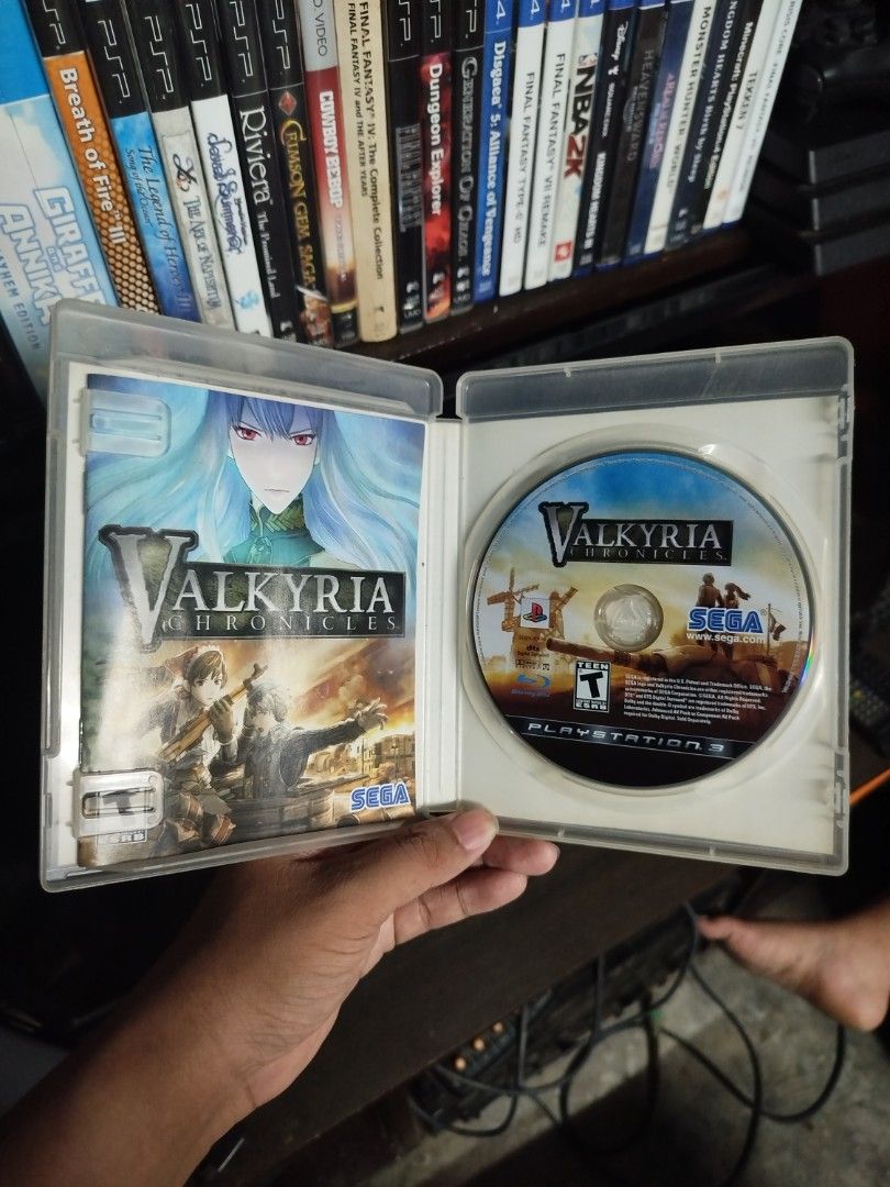 Valkyria Chronicles Playstation 3 PS3 Game (Category: PlayStation) located in Binan City. Submitted by pumpkiiin02 (Listing ID 1447666129, Image 3). Description: - Valkyria Chronicles for Playstation 3 - Full game disc - Includes original case and manual - Experience an epic strategy RPG.