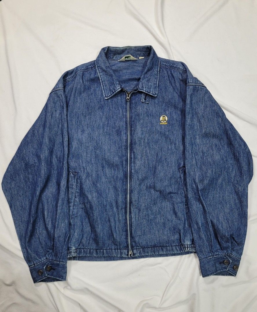 Vintage Wrangler Blue Bell Japan Harrington Work Jacket (Category: Coats, Jackets and Outerwear) located in Bulacan. Submitted by oldfold (Listing ID 1447546069, Image 2). Description: Very good condition. With sign of use inside collar please see last pic. Width: 24 Length: 25.