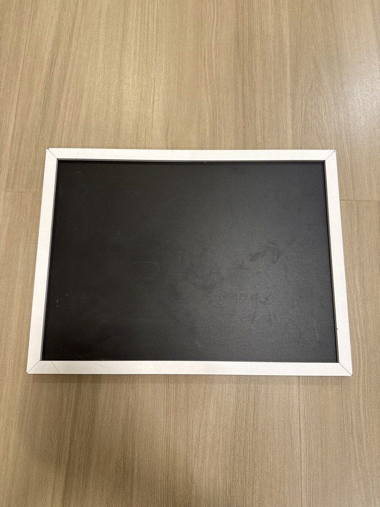 White Chalkboard (Category: Other Home Decor) located in Manila. Submitted by bella_boo (Listing ID 1447592883, Image 1). Description: !! sf co buyer !! .