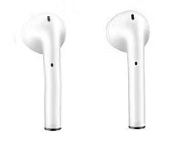 White Wireless Earbuds with Charging Case