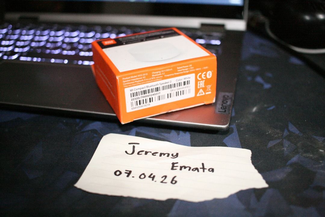 Xiaomi Mi Compact Bluetooth Speaker 2 (Category: Soundbars, Speakers & Amplifiers) located in Cainta. Submitted by technicallyrushing (Listing ID 1447592814, Image 3). Description: Xiaomi Mi Compact Bluetooth Speaker 2 (Brand New, Sealed) Still sealed in original packaging. No warranty. ₱500 (negotiable) 📍 Meetup within Metro Manila, open to nearby areas (Bulacan, Cavite, Laguna, Rizal). 🚚 Shipping available - payment first, shipping fee is sep