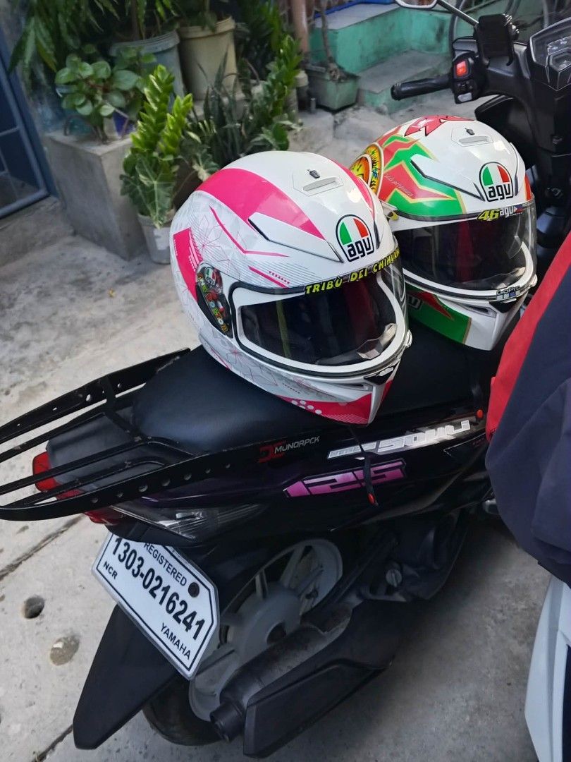 Yamaha Mio Soul I 125 (Category: Motorbikes for Sale) located in Las Pinas. Submitted by shopwise_23 (Listing ID 1447582896, Image 2). Description: For Sale: Package Yamaha Mio Soul I 125 year model 2016 first owner complete original papers included: Two AGV helmets, motorcycle cover, yss rear shock, cp holder, monorack, rb8 mags. 42k+ mileage from 39,000php to 31,000php rfs: need funds.