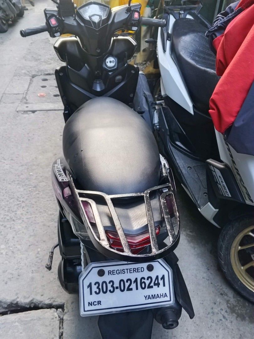 Yamaha Mio Soul I 125 (Category: Motorbikes for Sale) located in Las Pinas. Submitted by shopwise_23 (Listing ID 1447582896, Image 3). Description: For Sale: Package Yamaha Mio Soul I 125 year model 2016 first owner complete original papers included: Two AGV helmets, motorcycle cover, yss rear shock, cp holder, monorack, rb8 mags. 42k+ mileage from 39,000php to 31,000php rfs: need funds.