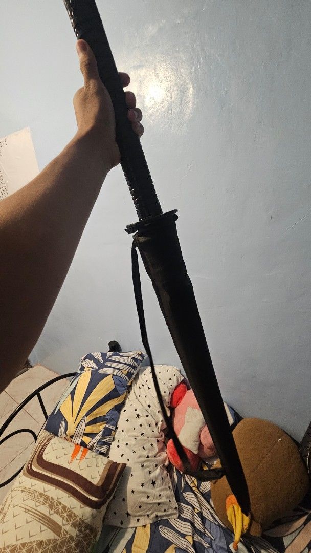 24 Ribs Samurai Umbrella (Category: Umbrellas) located in Quezon City. Submitted by cidoffline (Listing ID 1447785713, Image 1). Description: RFS: Declutter Used once, Originally bought for 350 Good as brand new. 📍QC LALAMOVE/JNT.