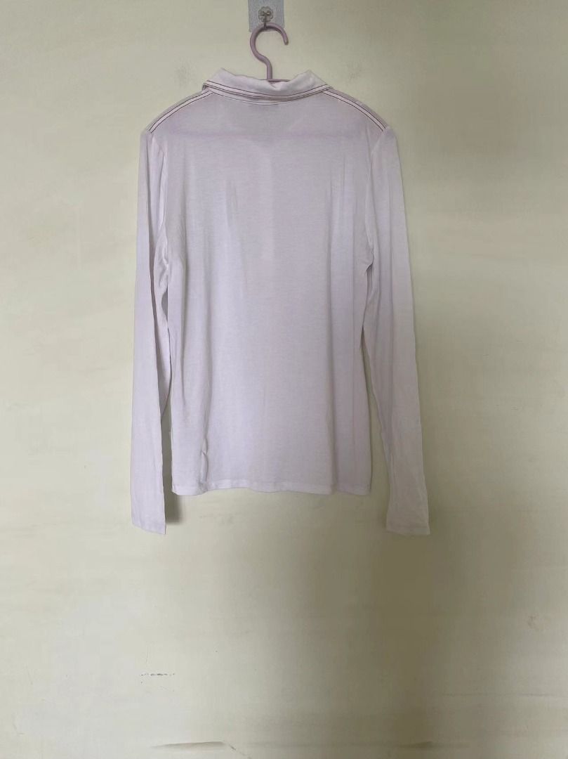西班牙品牌ADOLFO DOMINGUEZ女士莫代爾明線長袖polo上衣，m碼 （分類：長袖衫）位於 Hong Kong。 由 majun1986 提交（商品編號 1447747642，圖片 2）。簡介： 西班牙品牌ADOLFO DOMINGUEZ女士莫代爾明線長袖polo上衣，m碼 胸圍平鋪94拉伸130衣長60 面料柔軟有彈力，款式很好看，適合日常通勤 全新剪標，正品。